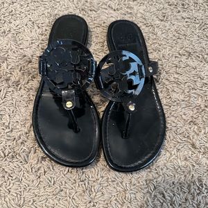 Tory Burch Black Miller Sandals